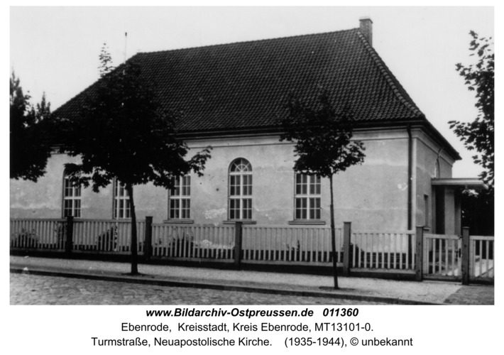 Ebenrode, Turmstraße, Neuapostolische Kirche