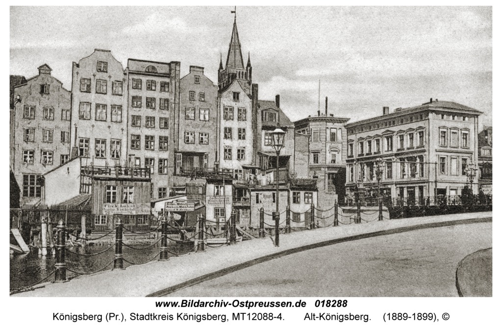 Archiwum Zdjęć Prusy Wschodnie, Königsberg, AltKönigsberg