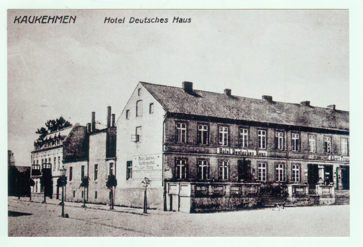 Kuckerneese (Kaukehmen), Hotel Deutsches Haus MT0895-8 / 08-121 Bild 78