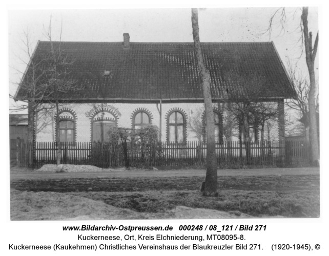 Kuckerneese (Kaukehmen), Christliches Vereinshaus der Blaukreuzler Bild 271