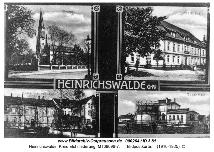 Heinrichswalde, Bildpostkarte