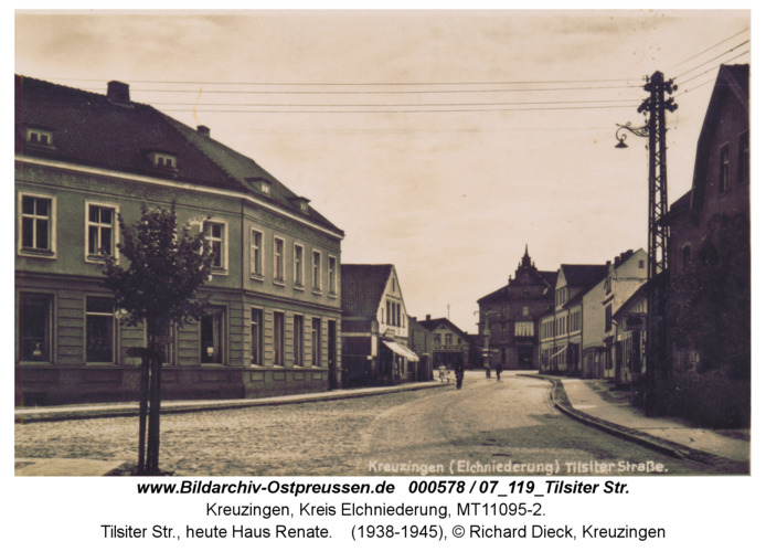 Kreuzingen, Tilsiter Str., heute Haus Renate