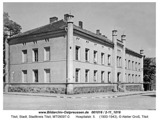 Bildarchiv Ostpreußen, Tilsit, Hospitalstr. 5