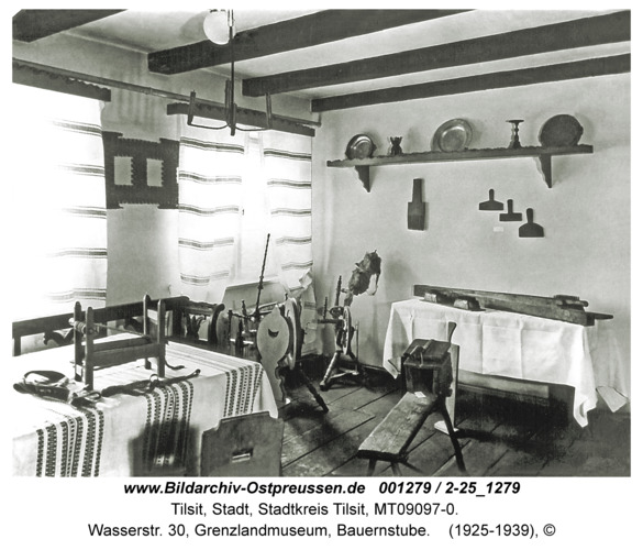 Tilsit, Wasserstr. 30, Grenzlandmuseum, Bauernstube