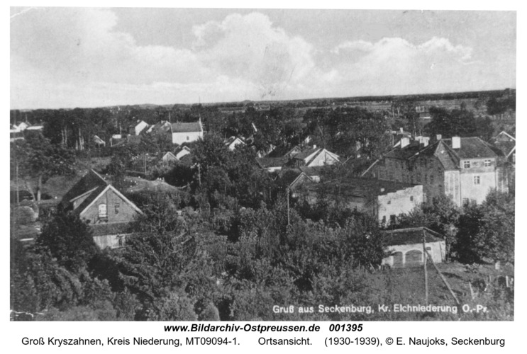 Seckenburg, Ortsansicht