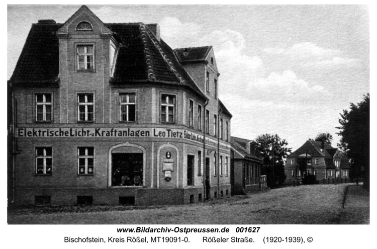 Bischofstein, Rößeler Straße