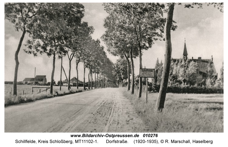 Schillfelde, Dorfstraße