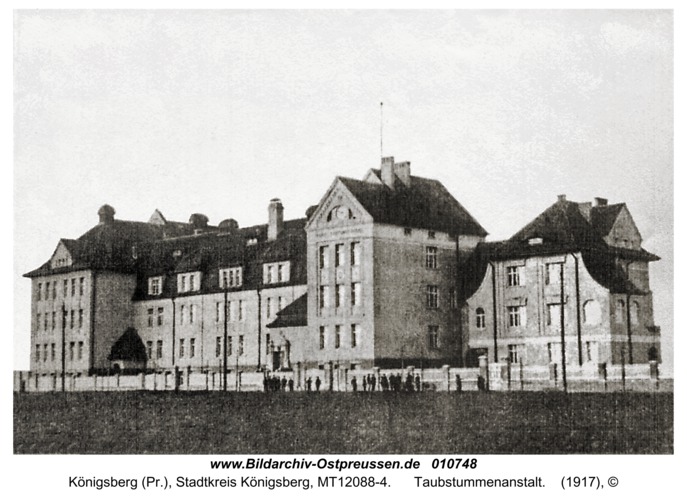 Königsberg, Taubstummenanstalt