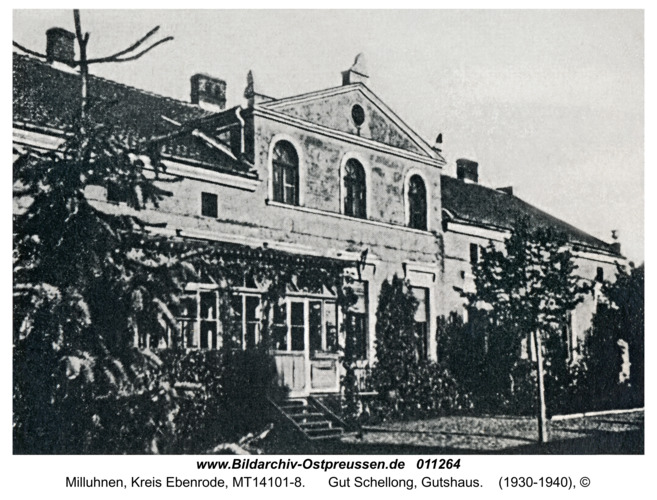 Milluhnen, Gut Schellong, Gutshaus