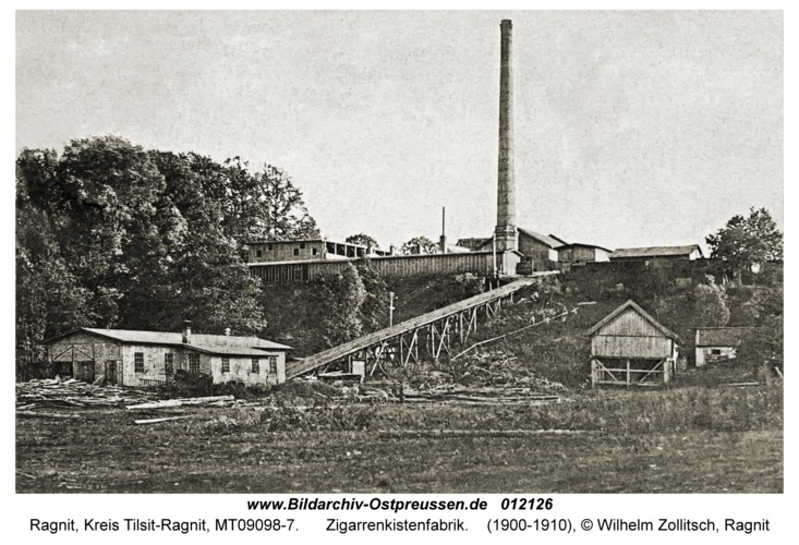 Ragnit, Zigarrenkistenfabrik