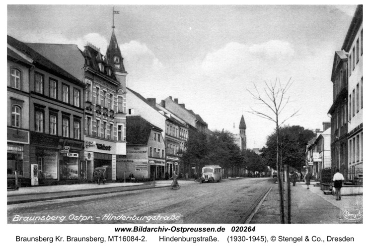 Braunsberg, Hindenburgstraße