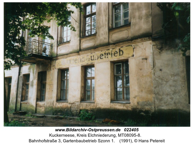 Kuckerneese, Bahnhofstraße 3, Gartenbaubetrieb Szonn 1