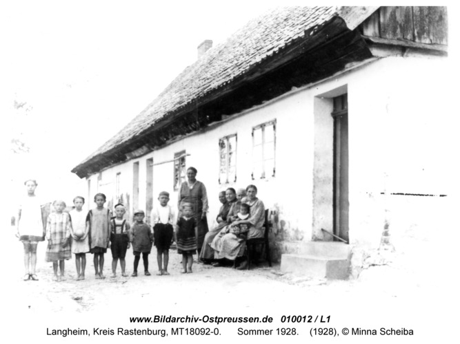 Langheim, Sommer 1928