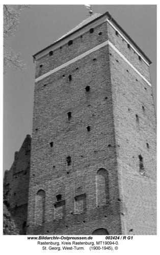 Rastenburg, St. Georg, West-Turm