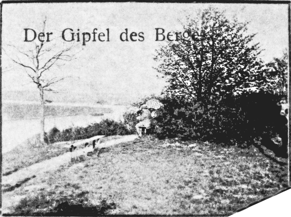 Tilsit, Schloßberg, auf dem Gipfel (46,6 m)