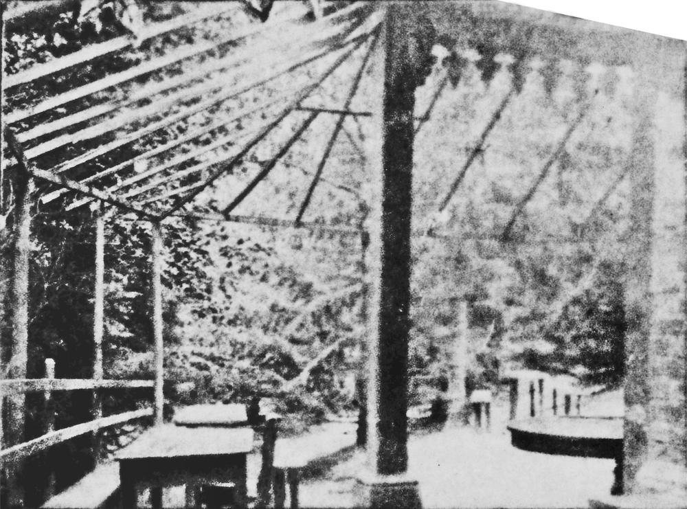 Tilsit, Schlossberg, Platz vor dem Pavillon