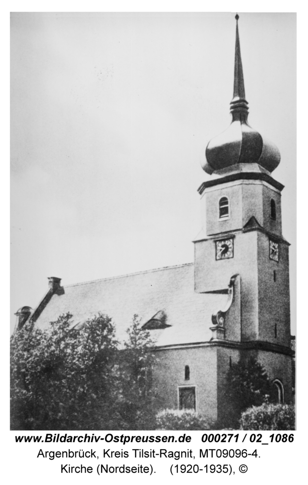 Argenbrück, Kirche (Nordseite)