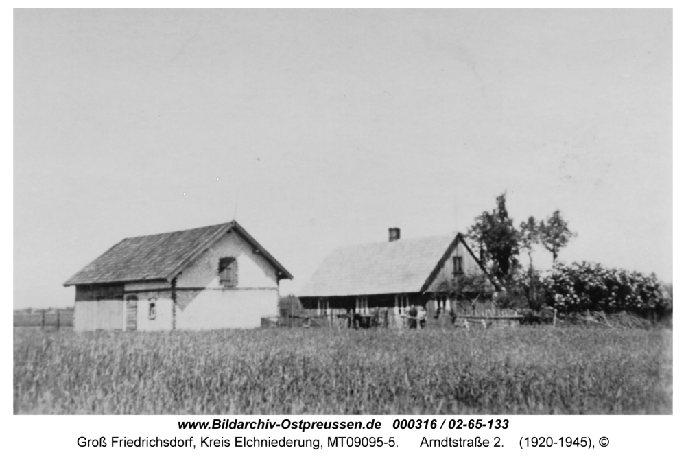 Groß Friedrichsdorf Gehöft Hugo Schulz, Arndtstraße 2