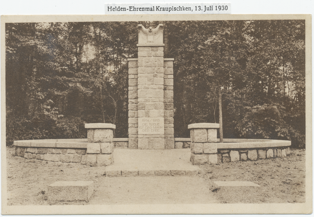 Breitenstein, Kriegerdenkmal 1914-18