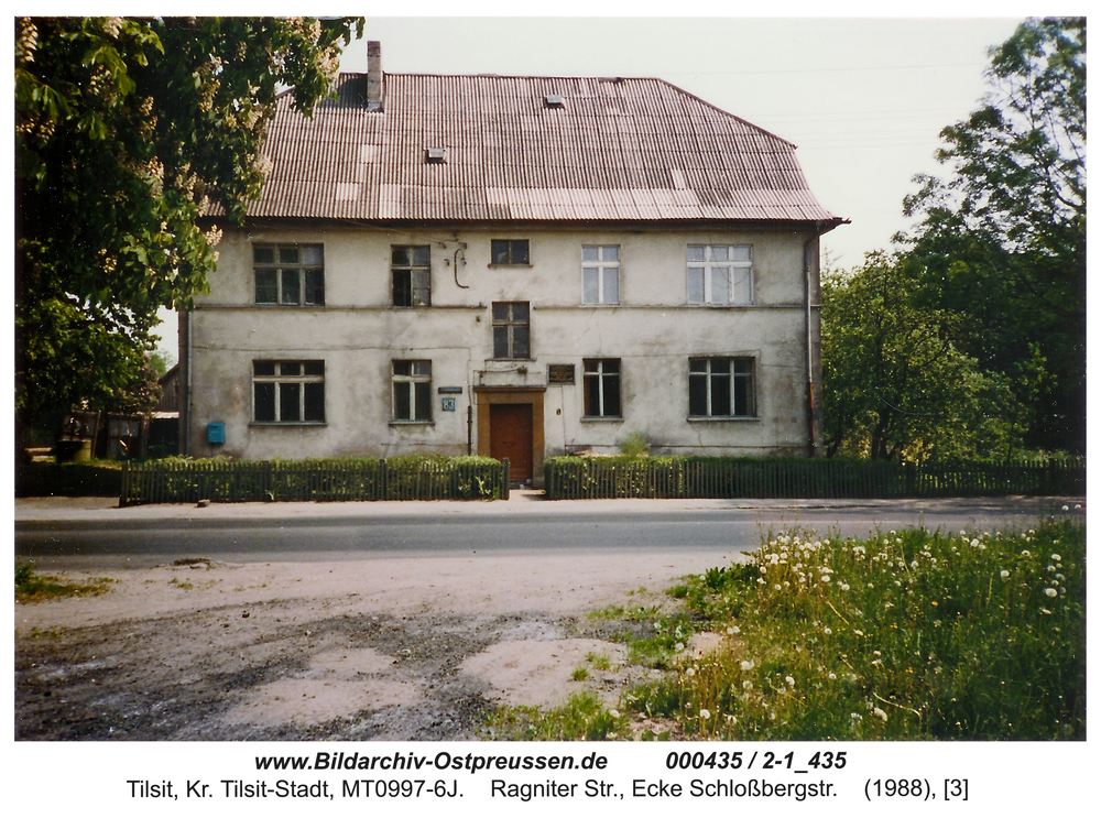 Tilsit, Ragniter Str., Ecke Schloßbergstr.