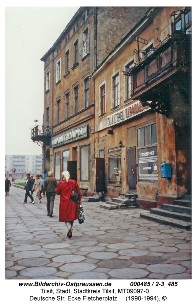 Tilsit, Deutsche Str. Ecke Fletcherplatz