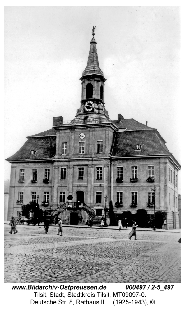 Tilsit, Deutsche Str. 8, Rathaus