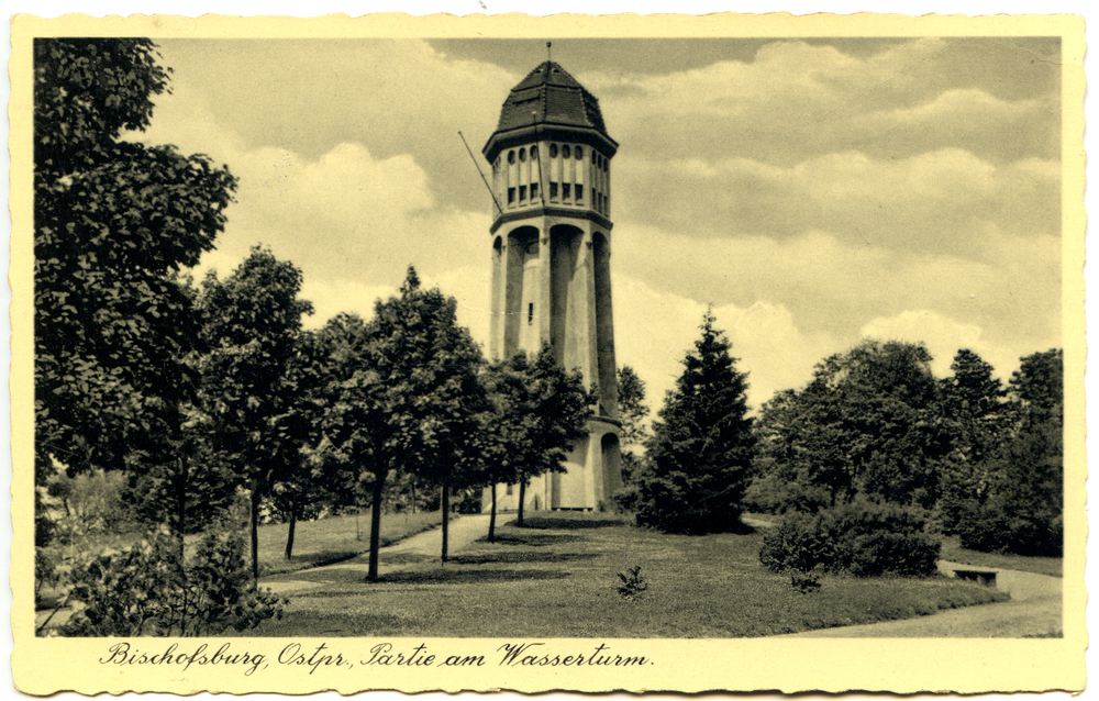 Bischofsburg, Partie am Wasserturm