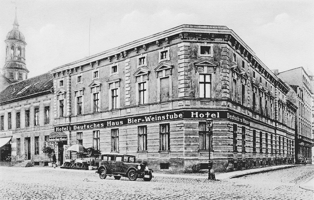 Tilsit, Packhofstr. 7 Ecke Goldschmiede Str., Hotel Deutsches Haus