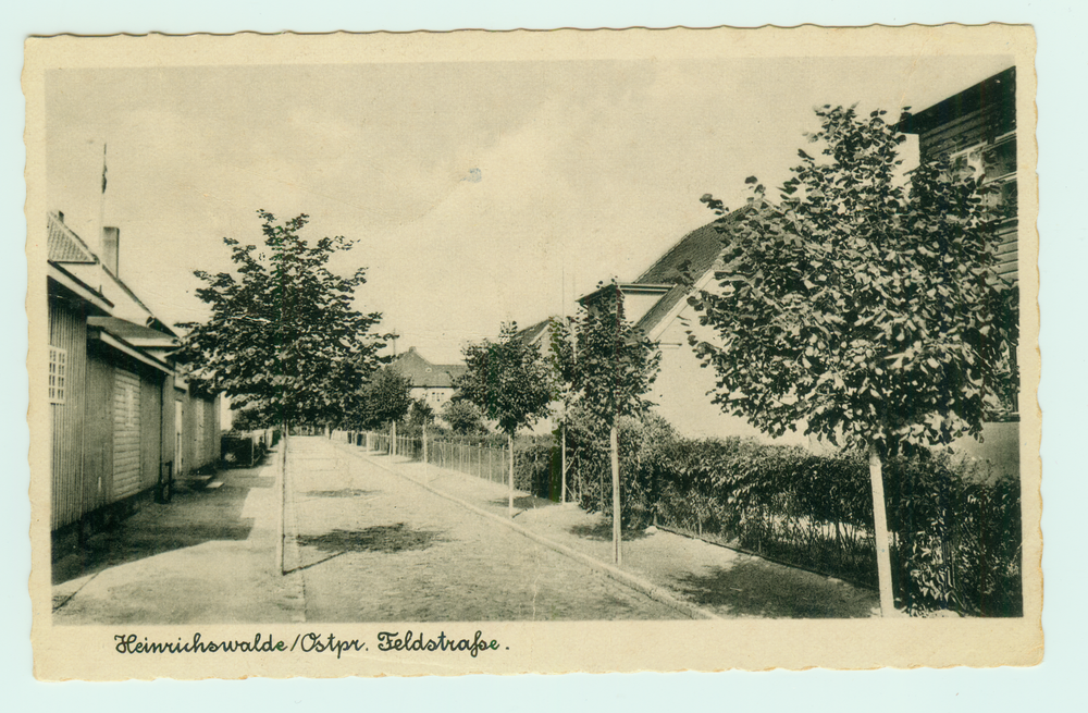 Heinrichswalde, Blick in die Feldstraße