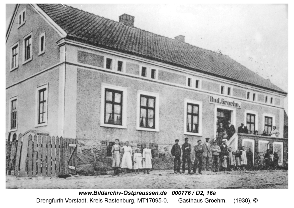 Drengfurt-Vorstadt, Gasthaus Groehm