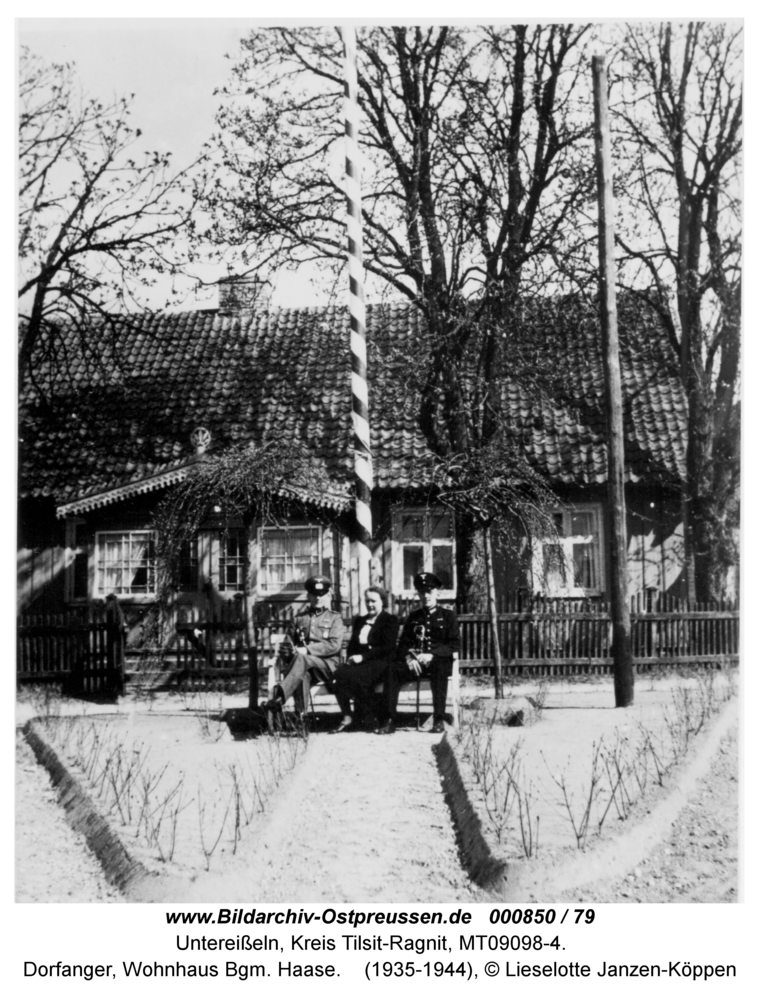 Unter-Eisseln, Dorfanger, Wohnhaus Bgm. Haase