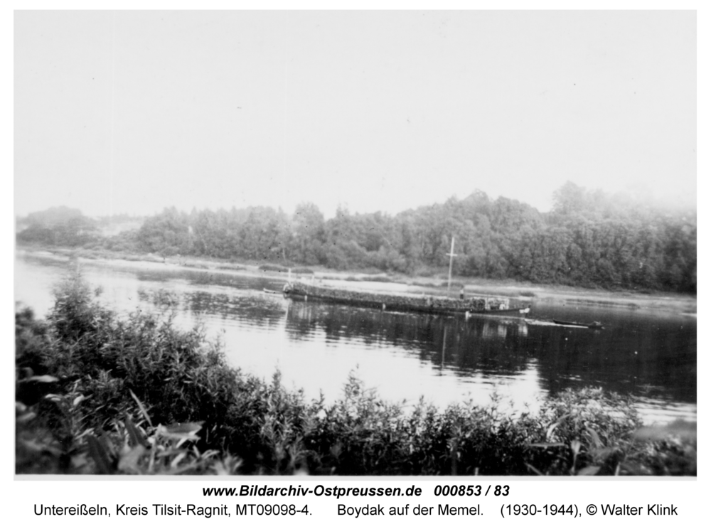 Unter-Eisseln, Boydak auf der Memel