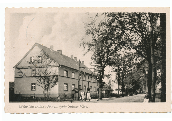 Heinrichswalde, Beamtenhaus Grünbaumer Allee