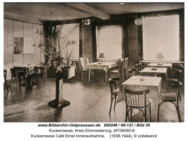 Kuckerneese Café Ernst Innenaufnahme