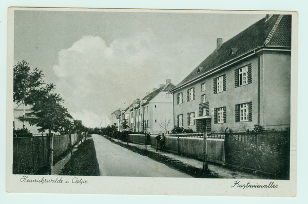 Heinrichswalde, Kastanienallee