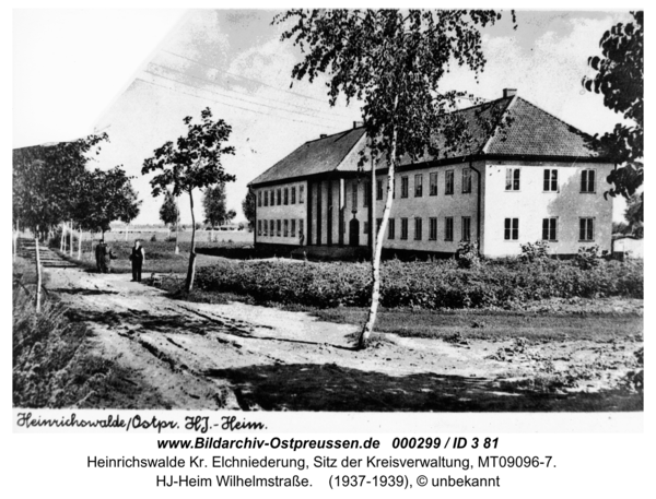 Heinrichswalde, HJ-Heim Wilhelmstraße