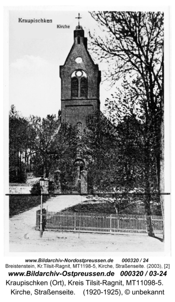 Breitenstein, Kirche, Straßenseite