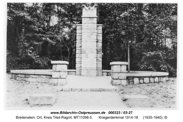 Breitenstein, Kriegerdenkmal 1914-18