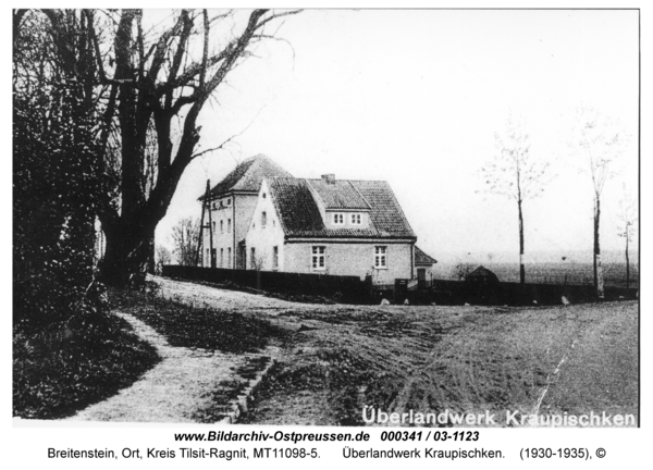 Breitenstein, Überlandwerk Kraupischken