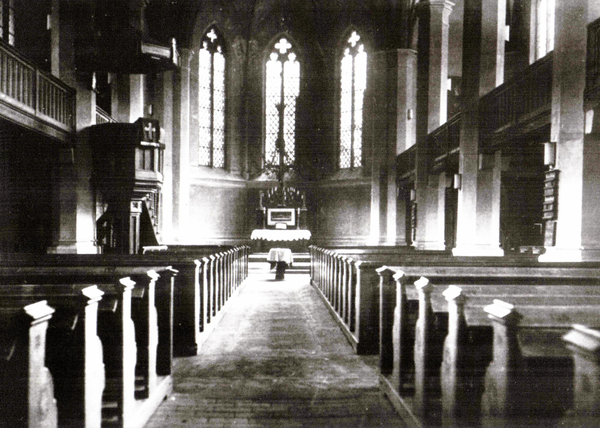 Heinrichswalde Kr. Elchniederung, Friedrichstraße, Kirche innen