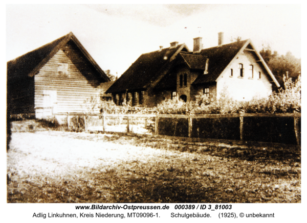 Adlig Linkuhnen, Schulgebäude