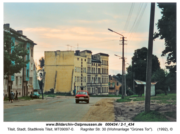 Tilsit, Ragniter Str. 30 (Wohnanlage "Grünes Tor")
