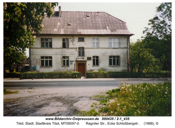 Tilsit, Ragniter Str., Ecke Schloßbergstr.