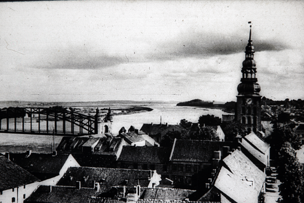Tilsit, Blick vom Rathausturm nach Osten