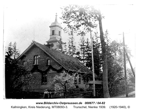 Herdenau - Postlerhaus. Hier wohnten die Familien Sahmel, Trunschel, Nienke 1939