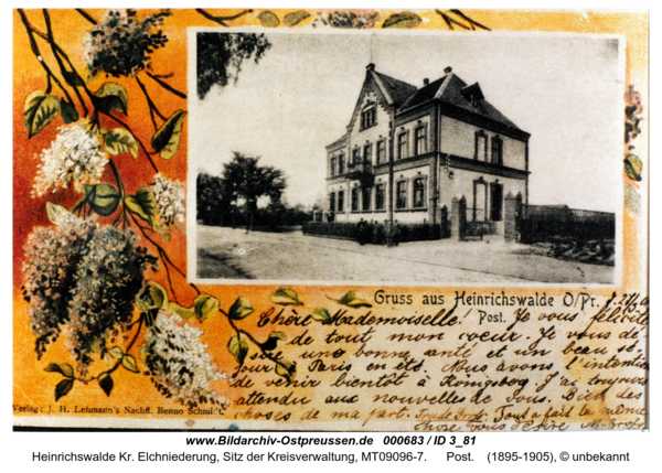 Heinrichswalde, Post