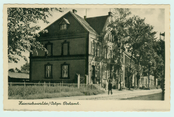 Heinrichswalde, Post um 1920, Haus Wiese, Krause, Hochfeldt
