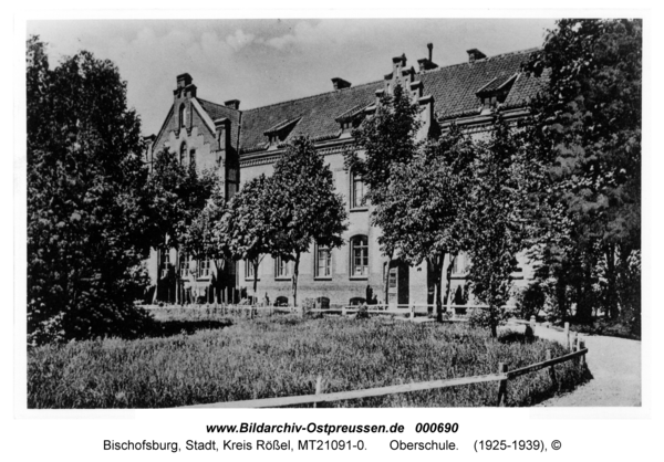 Bischofsburg, Oberschule