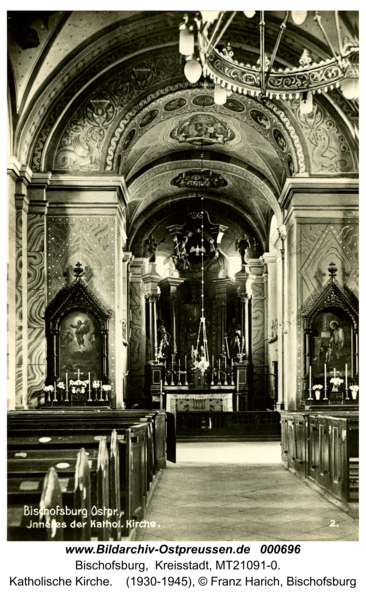 Bischofsburg, Katholische Kirche
