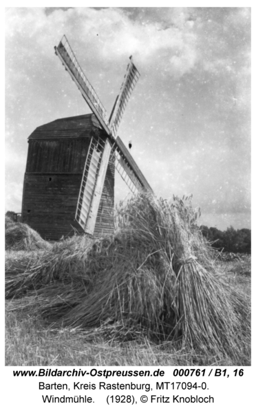Barten, Windmühle